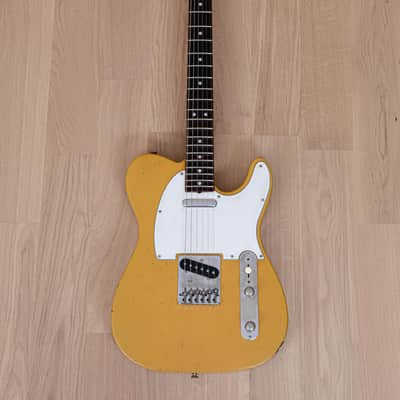 1980s Tokai Breezysound Model TE50-BLR T-Style Vintage Electric Guitar Butterscotch Japan w/ Case image 2