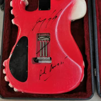 J. Frog Skull & Bones George Lynch Prototype #1 from 1985 Blood Bones image 11