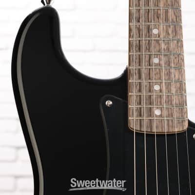 Squier Sonic Stratocaster HT H Electric Guitar - Black (StratSnHTHBkd1) image 7