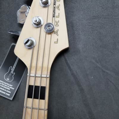 Lakland Skyline DJ-4 Darryl Jones Signature 4-String with Maple Fretboard Natural image 4