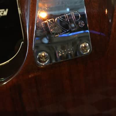 Rare ESP Eclipse SA - TL-6 Style Blue Trans Flamed Maple Semi Hollow Made in Japan MIJ image 9