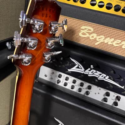 Hamer Newport w/ Bigsby in Vintage or Jazz Burst image 19