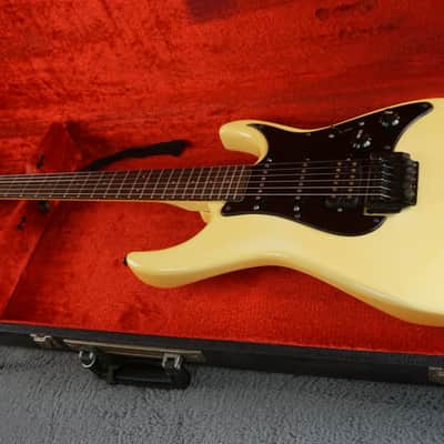 Fernandes HSS Electric Guitar - Vintage White - Japan w/ Hard Case image 24