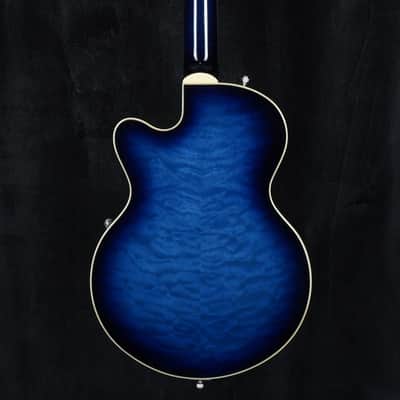 Preowned Gretsch G5655T-QM Electromatic Center Block Jr. in Hudson Sky image 10