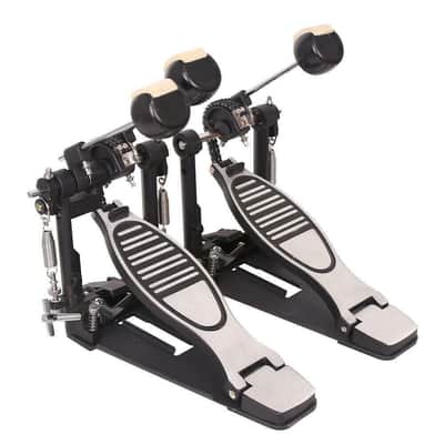 Double Bass Drum Pedal Kick Twin Dual Chain Drive Percussion for rock Music image 5