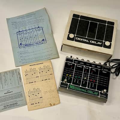 Rare Vintage Original Electro Harmonix 16 Second Digital Delay w Footswitch Orig Boxes Instructions image 3