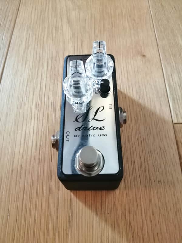 Xotic SL Drive Limited Edition Chrome Overdrive Pedal | Reverb UK