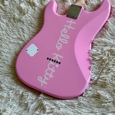 2024 Squier Hello Kitty Reissue Stratocaster Electric Guitar image 14