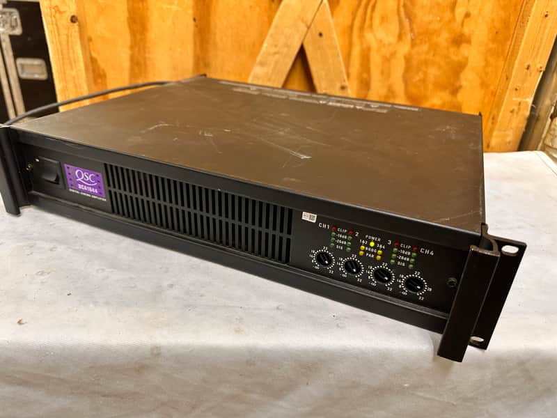 QSC DCA1644 DIGITAL CINEMA AMPLIFIER AS IS - No Input/Output Signal image 1
