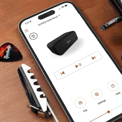 Klipsch Nashville 20W Portable Bluetooth Speaker, Black image 8