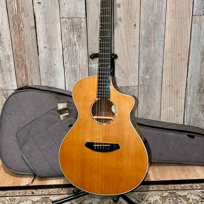 2018 USA Breedlove Premier Concert LTD Cedar/Rosewood Limited Edition Cutaway Acoustic/Electric Guitar Gloss Natural, Comes with a Pro Set up and Ships Fast! image 15