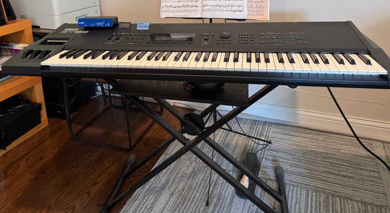 Yamaha SY99 Synthesizer 1991 - Black image 1