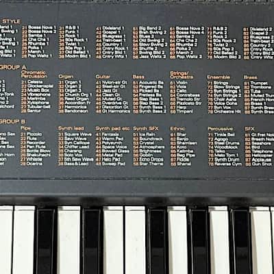 Roland EM-303 Intelligent Arranger Synthesizer, 61 Dynamic Keys, w/ Gig Bag, Music Rest, Adapter & Owner's Manual Very Good Condition image 6