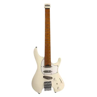 Ibanez Ichika Nito ICHI10 Electric Guitar Vintage White Matte image 2