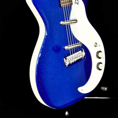 Danelectro ’59M NOS+ - Blue Metal Flake *USA Small Business* image 4