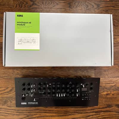 Korg Minilogue XD Module 2019 - Present - Black image 2