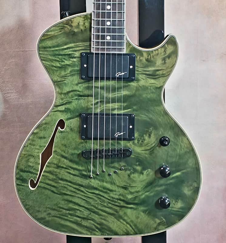 Grote Semi Hollow Body GT 460 Flamed Green