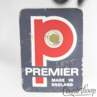 Premier 14x5"Snare Drum Chrome Steel Model 1005 8Lug England Everplay Vintage70s image 2