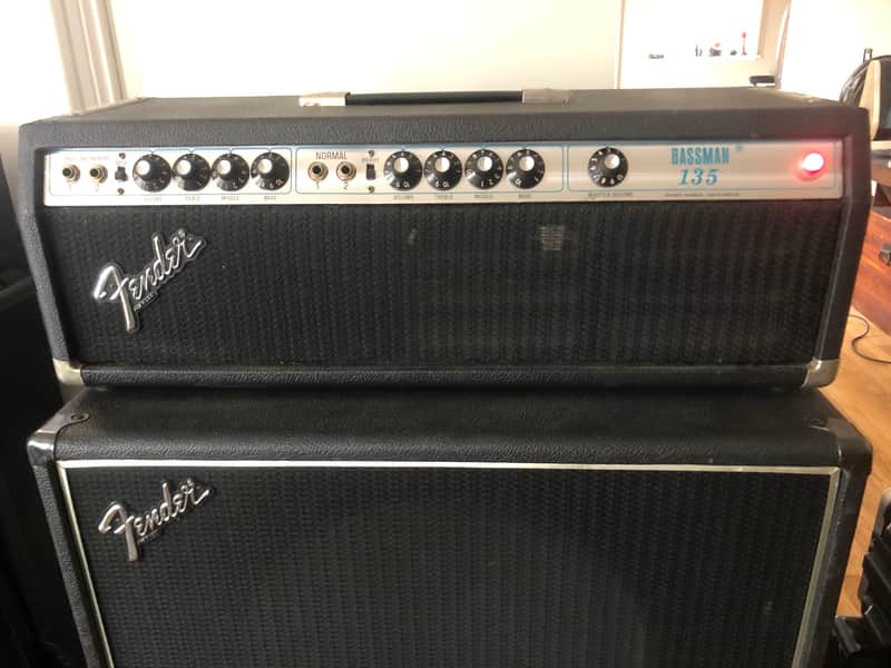 Fender Bassman 135 with 2x15 cab image 1
