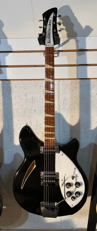 Rickenbacker 365 NS Jetglo super rare black! image 1