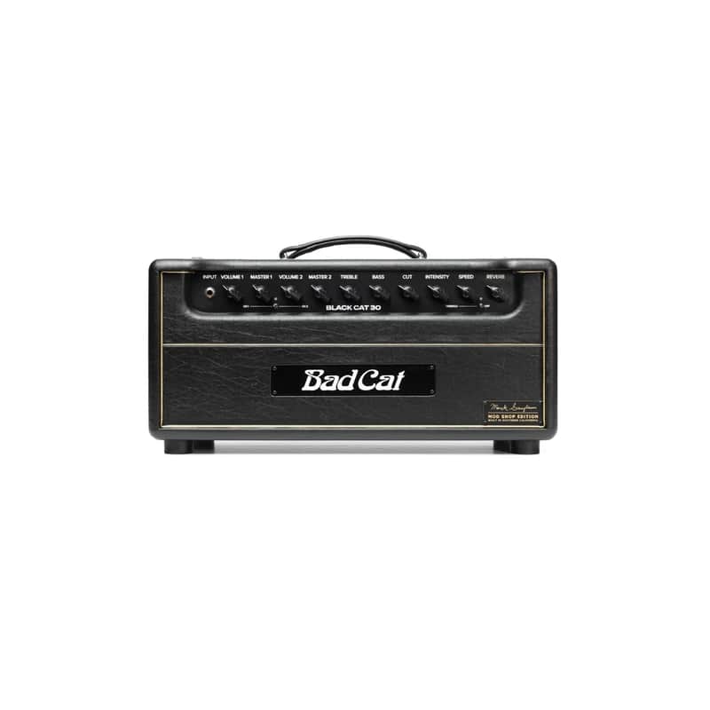 Bad Cat Amplifiers Mark Sampson Modded Black Cat Head 30W 2 Channel Amp Direct Ship image 1