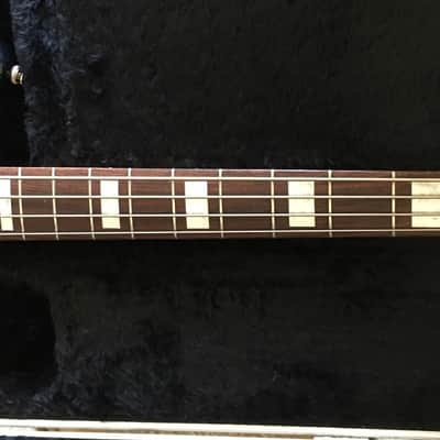 Fender Jazz Bass 1994 Black "Squier Series" 8.9 lbs. HSC image 9
