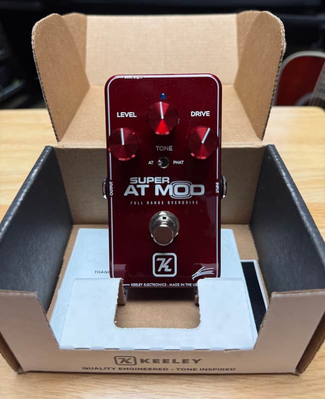 Keeley Super AT Mod Andy Timmons Signature Overdrive image 1