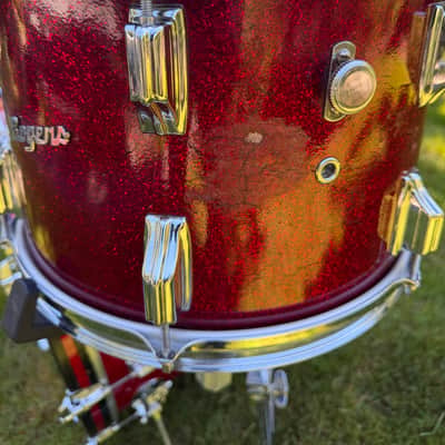 Rogers Holiday/Powertone 1960s - Red Sparkle image 10