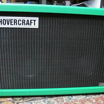 Hovercraft 2x12 Guitar Cabinet Convertible Back Green Black White image 3