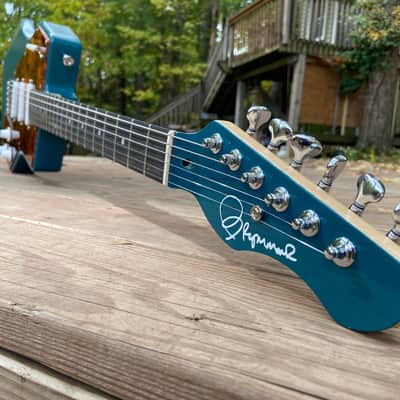 Brynmawr Custom Guitars Asym 2022 - Present - Aquamarine Nitro image 5