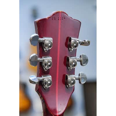 1967 Guild Starfire V cherry image 4