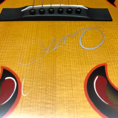 Wilco Loft Sale  - AUCTION ITEM: 2019 Collings Waterloo Acoustic Custom Painted for Jeff Tweedy image 4