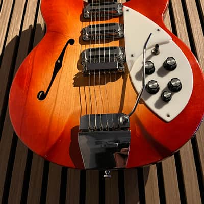 Rickenbacker 345 Rose Morris model 1998 - 1967- Fireglo image 3