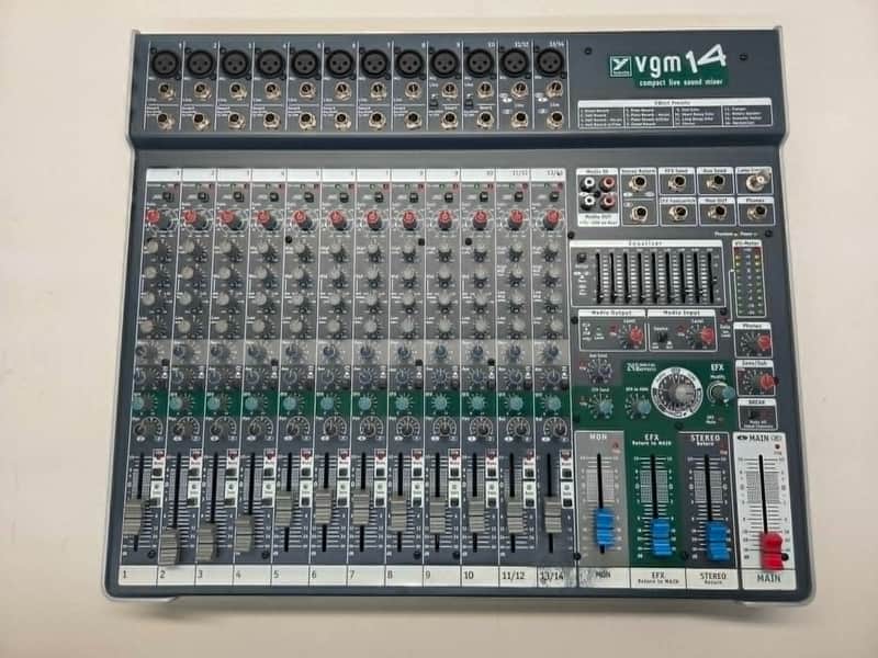 Yorkville VGM14 14-Channel Mixer 2022 - Present - Black image 1