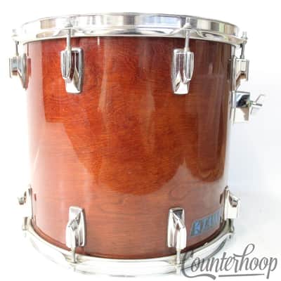 Tama 14x13"Superstar"Super Mahogany"Rack Tom Drum Made In Japan Vintage 80s Star image 3