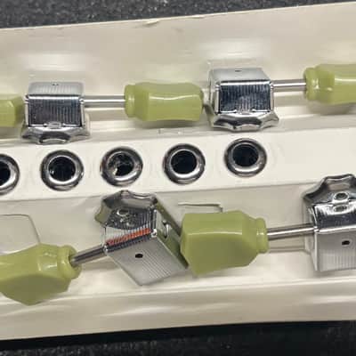 Unbranded 3+3 Vintage tuners 2026 - Chrome image 3
