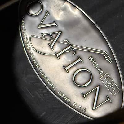 Ovation 1121-4 Artist Balladeer - USA image 5