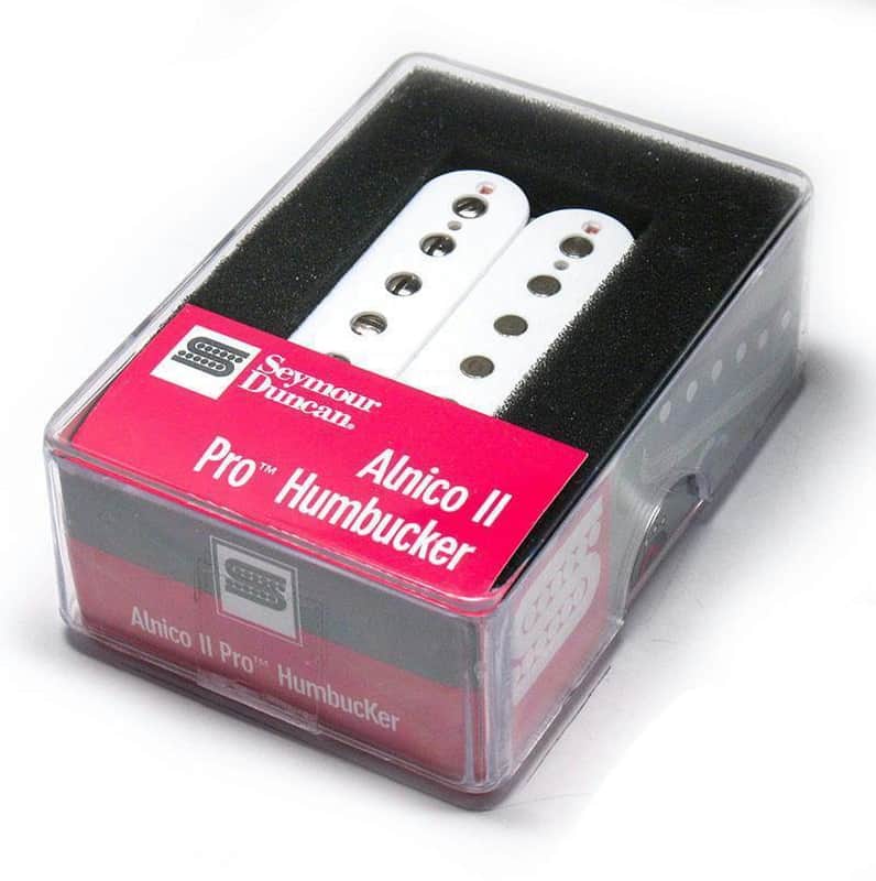 Mint Seymour Duncan APH-1b Alnico II Pro Bridge Humbucker White image 1