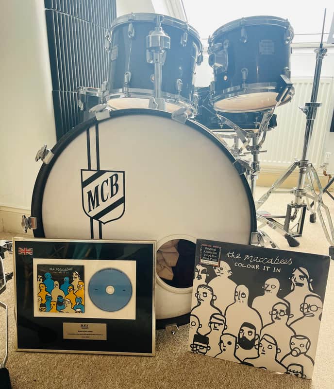 Yamaha Birch Custom Absolute Drum Kit - Former The Maccabees Drum kit image 1