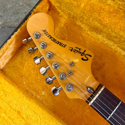 Fender Stratocaster ST-72 JV SQUIER 1983 scalloped Olympic white original vintage MIJ Japan image 6