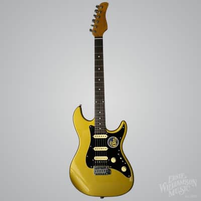 Sire Larry Carlton S3 HSS New Gen Electric Guitar, Rosewood Fingerboard, Metallic Gold image 5