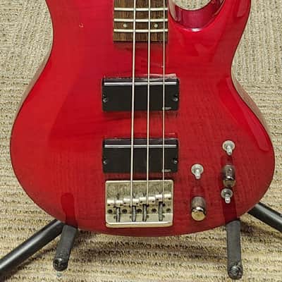 ESP LTD B-154DX 2008 - 2018 - See Thru Red image 1