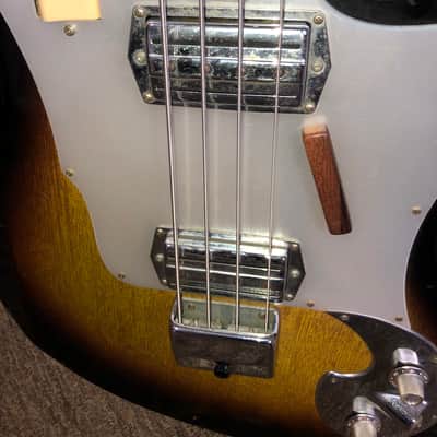Decca DMI 301 Vintage 60’s Bass-Dark Sunburst image 7