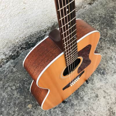 Guild  F-40E Natural Electro-Acoustic Guitar image 3
