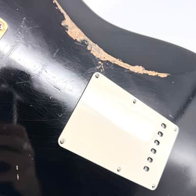 2004 Fender Custom Shop 1960 Stratocaster Relic – Black image 15