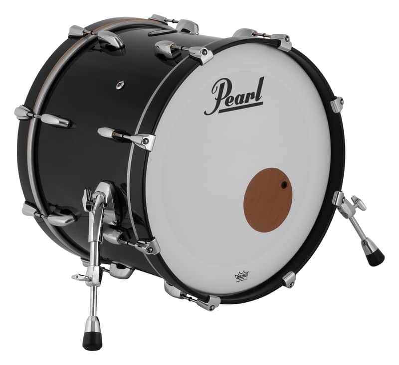 Pearl Masters Maple 22x14" Piano Black Premium Lacquer #103 Bass Kick Drum NO MOUNT | NEW | Authorized Dealer image 1