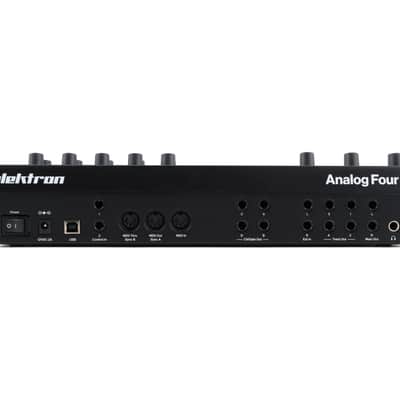 Elektron Analog Four MKII Synthesizer + Groovebox (Black) [USED] image 4