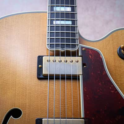 GIBSON USA Custom Shop Crimson Division L-5 CES Archtop "Natural + Ebony" (2014) image 5