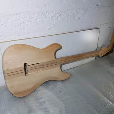 80's NECK THROUGH SWAMP ASH BODY STR*T - made in GERMANY image 5