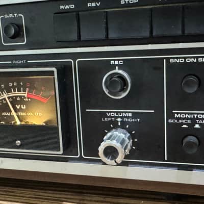 Akai GX-280D Reel to Reel Tape Recorder – Serviced & Tested – Working – AS-IS image 4